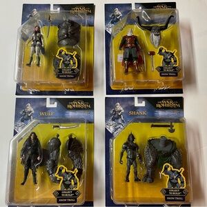 The War of the Rohirrim Action Figures Set (4 figures)